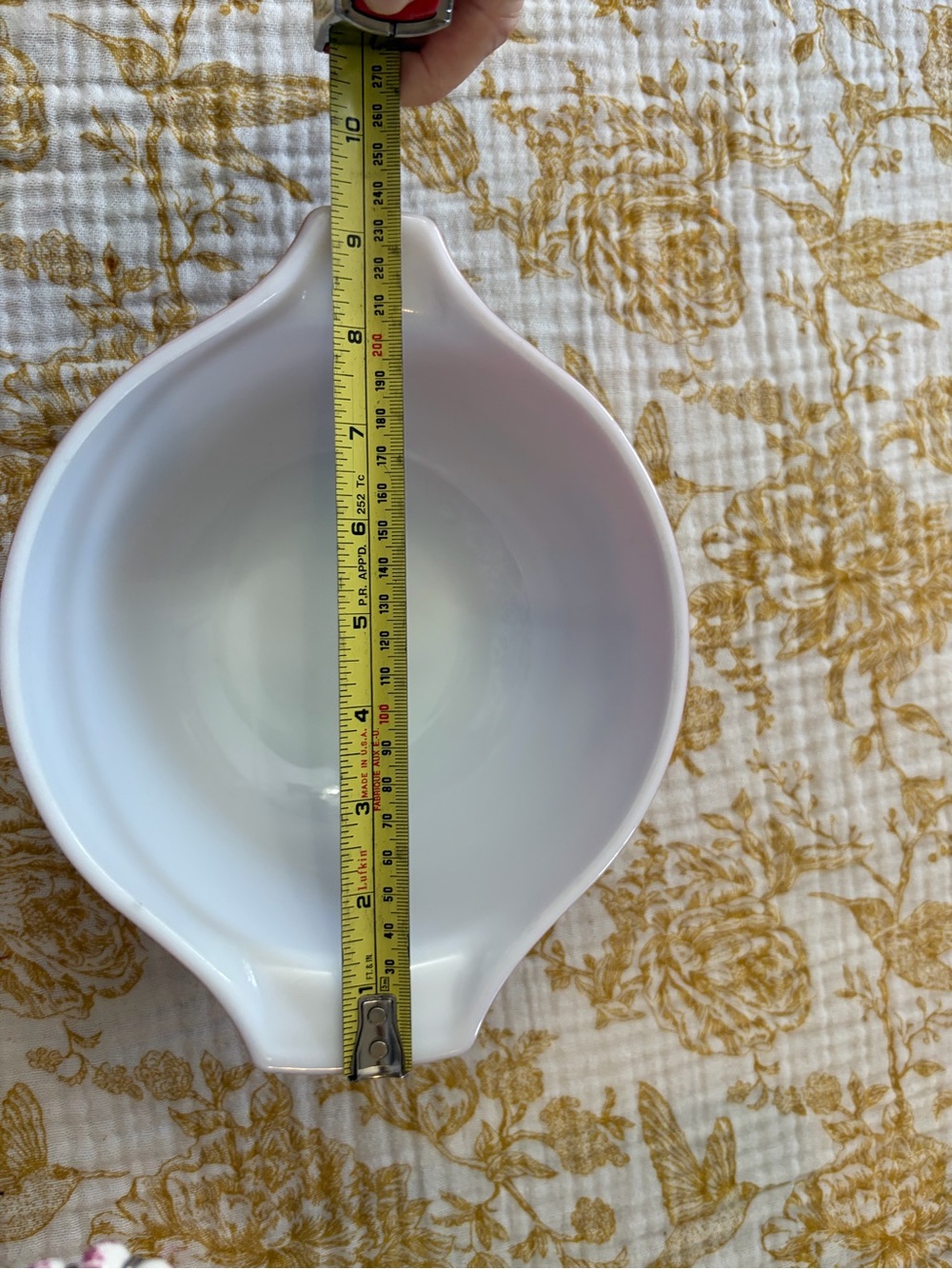 Pyrex “Autumn Harvest” Wheat Cinderella mixing bowl - Picture 7 of 8